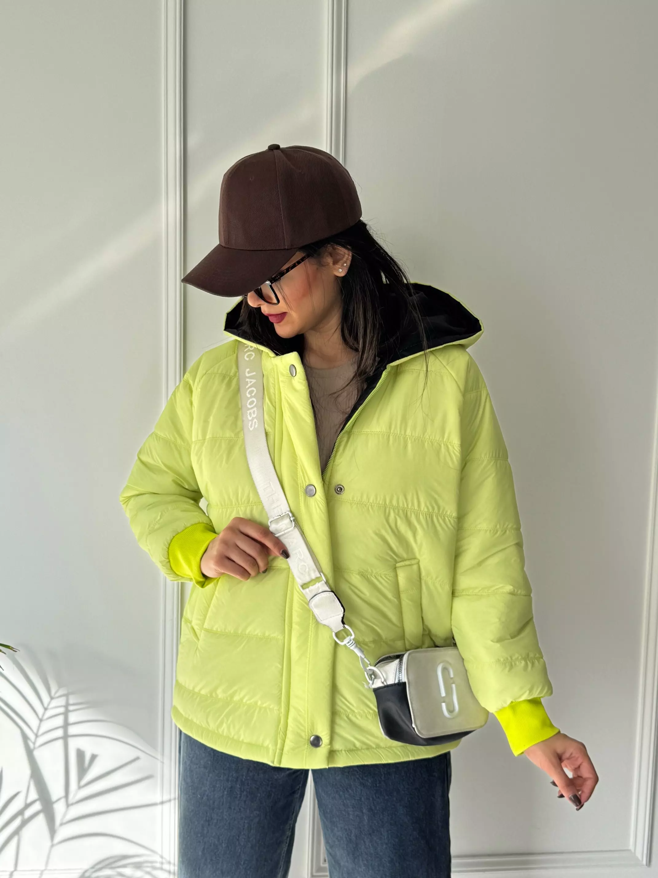 کاپشن کلاهدار سبا